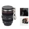 1947Kitchen 3-Pack: Mini Camera Lens Shot Coffee Tea Beverage Glasses, 3PK TI-3CLSM-BLA - alternate 2